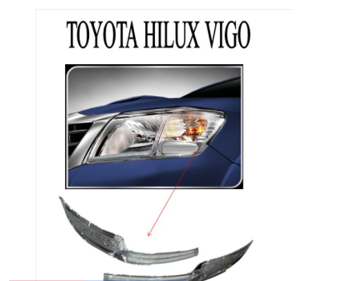 Toyota Hilux Vigo Wd Th Gen Front Head Lamp Led Day