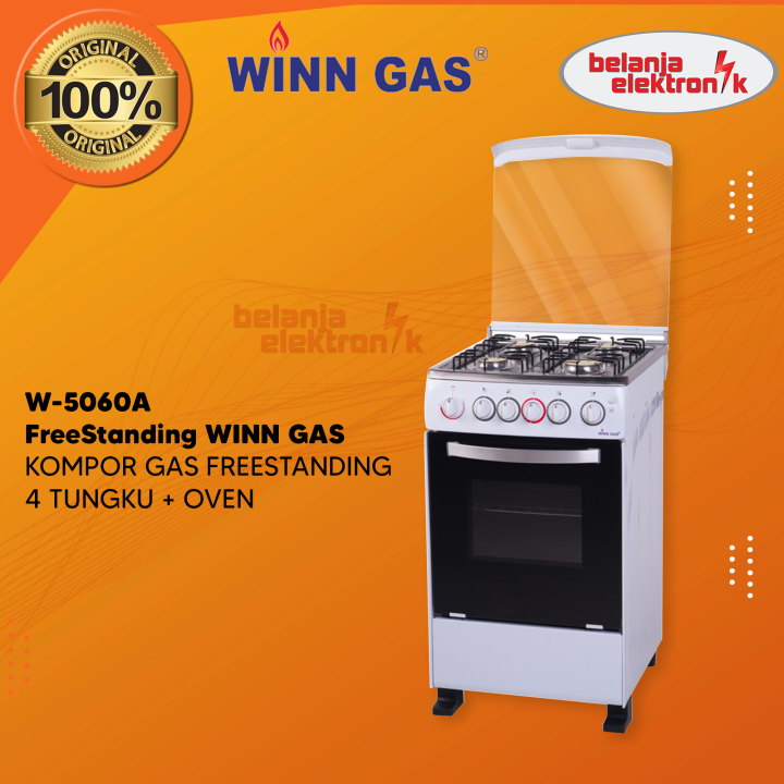 Kompor Gas Free Standing Tungku Oven Winn Gas W A Lazada