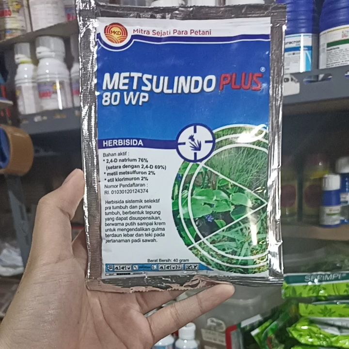 Metsulindo Plus Wp Herbisida Metsulfuron Gr Gr Pengendali