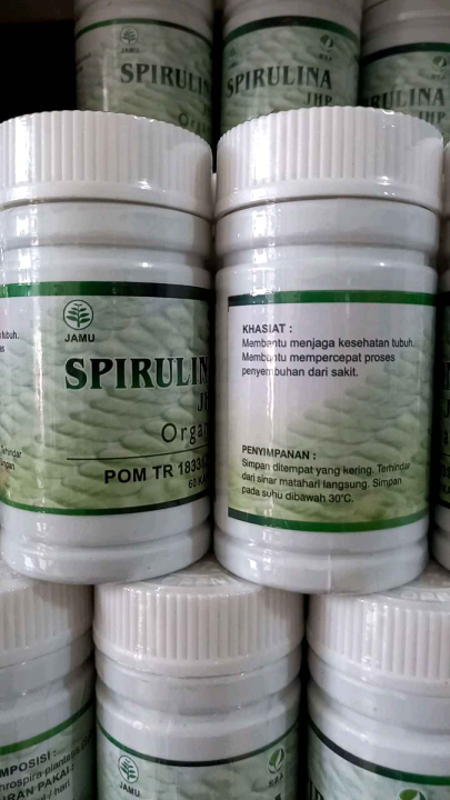 Eza Herba Natural Ektrak Spirulina Kp Ganggang Hijau Kwalitas