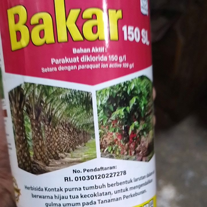 RACUN RUMPUT OBAT RUMPUT HERBISIDA BAKAR 150SL 1 LITER Lazada Indonesia