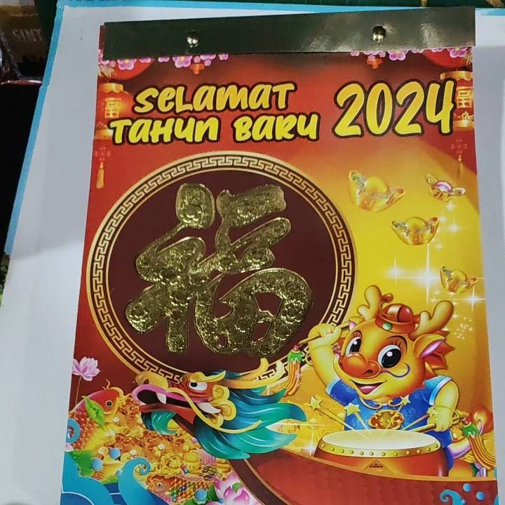 Kalender Harian Sobek Ukuran Besar THN 2024 Lazada Indonesia