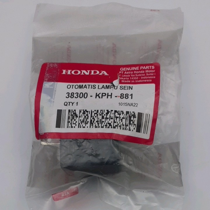 Flasher Relay Otomatis Lampu Sein Riting Ori 38300 KPH 881 Honda Beat