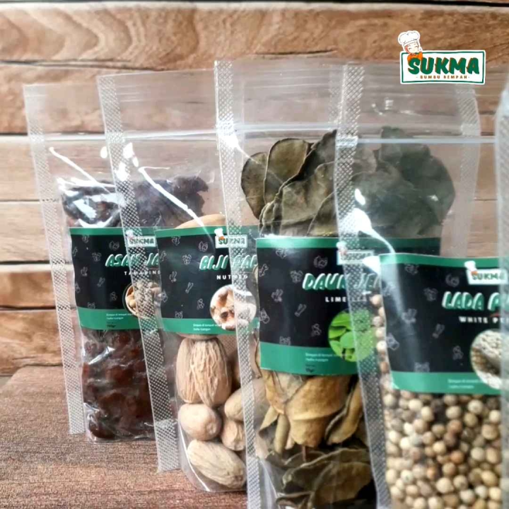 Biji Pala Kering Lonjong Asli 100gram Nutmeg Rempah Herbal Bumbu