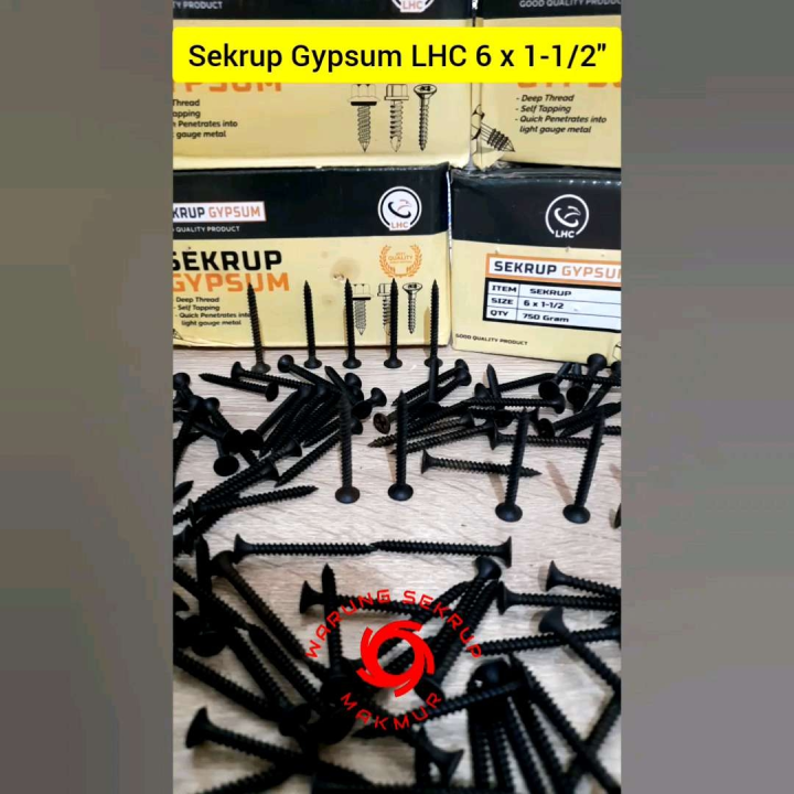 1 Box Sekrup Gypsum 6x1 1 2 Skrup Gypsum 4CM Lazada Indonesia