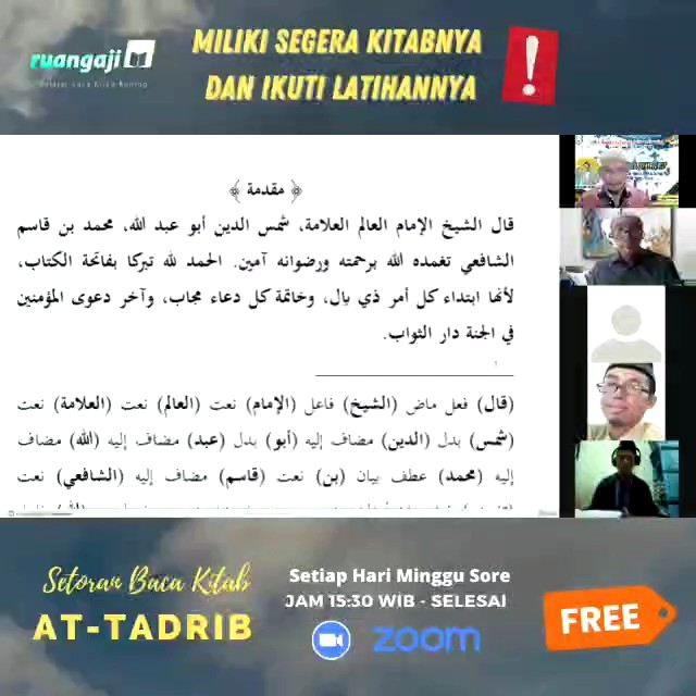 At Tadrib I Rob Perkata Kitab Fathul Qorib Metode Praktek Baca Kitab