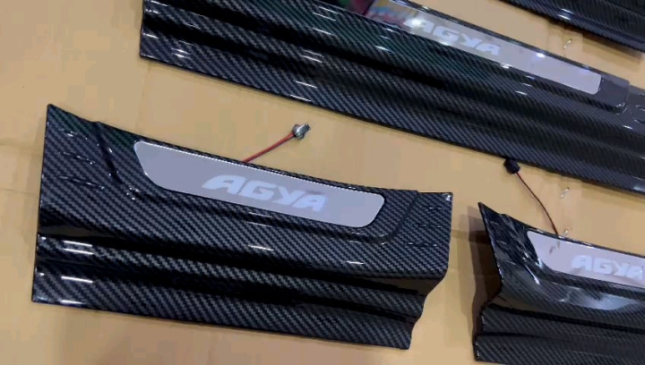 Sillplate Samping Agya Gr Sport Sporty Hitam Carbon