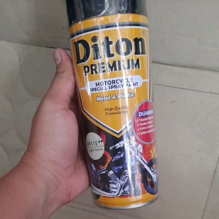 Pilok Pilox Pylox Cat Semprot Diton Premium Light Ivory Putih Gading