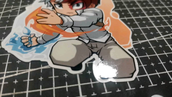 My Hero Academia Anime Peeker Sticker Vinyl High Quality Sticker