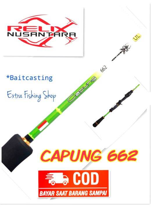 JORAN RELIX CAPUNG 662UL BAITCASTING Dan Spinning Lazada Indonesia