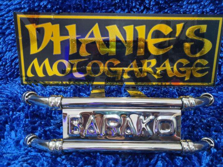 Kawasaki Barako Custom Made Stainless Steel Emblem Lazada Ph