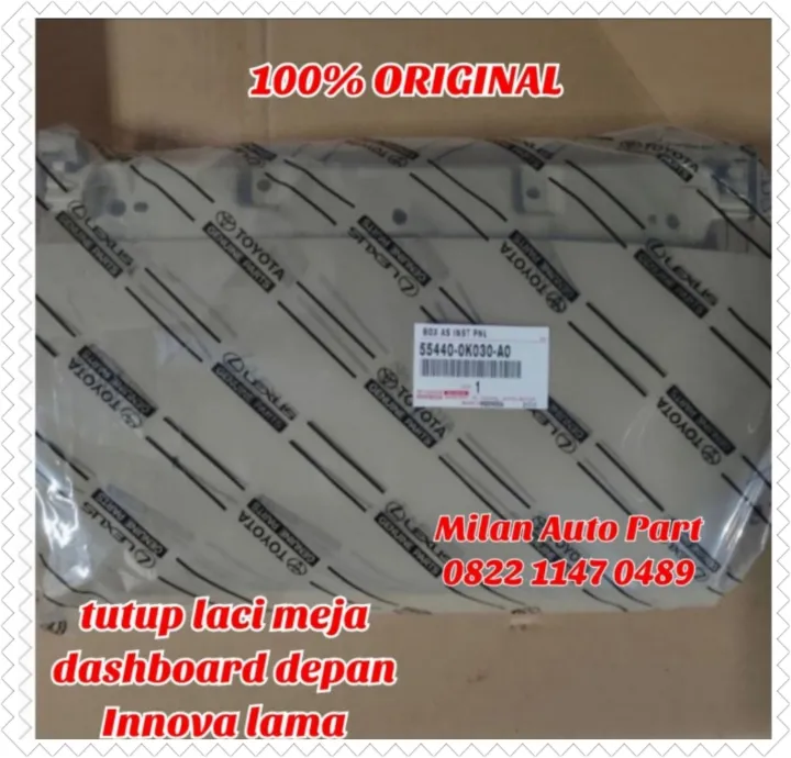 Tutup Laci Meja Dashboard Depan Innova Lama 55440 0K030 A0 Original