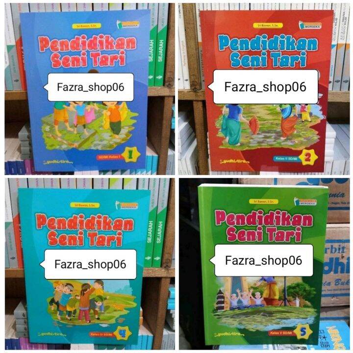 Ori Buku Pelajaran Pendidikan Seni Tari Sd Mi Kelas Kurikulum