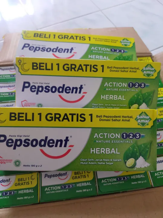 Pepsodent Herbal Gr Beli Gratis Lazada Indonesia