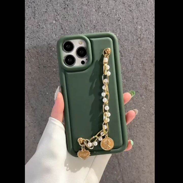 HA Case Deluxe Rantai Mutiara GC70 Casing Hp Kompatibel Untuk Iphone 6