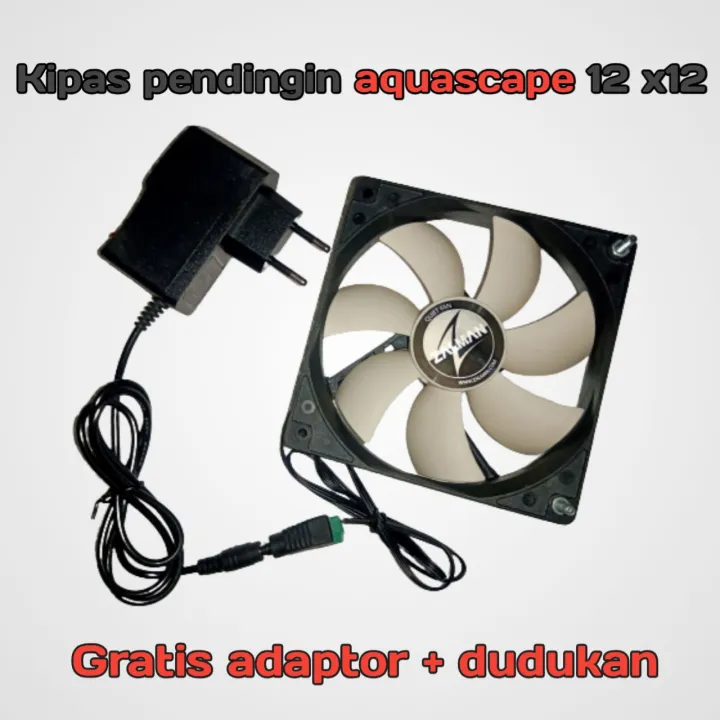 Kipas Aquascape Aquarium Fan Aquascape Pendingin Air Single X Cm