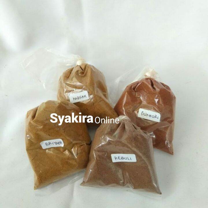 BUMBU NASI KEBULI 35 GRAM UNTUK 2 LITER BERAS SAMIN REMPAH Lazada