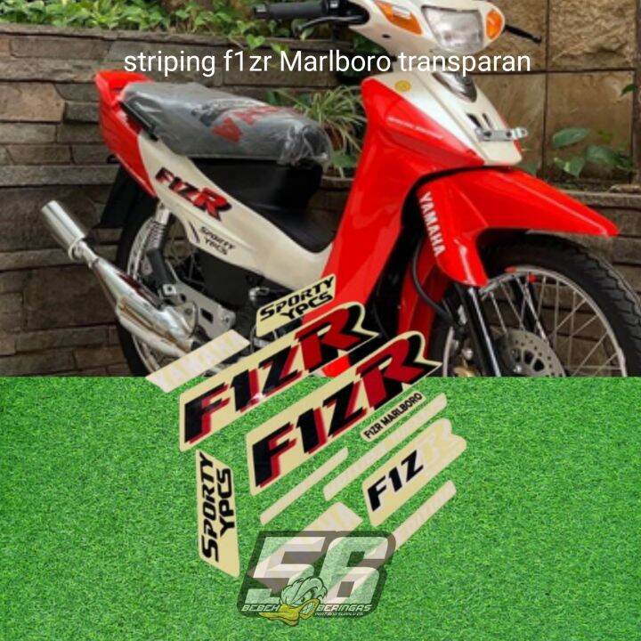 Striping F Zr Fizr Marlboro Merah Putih Lazada Indonesia