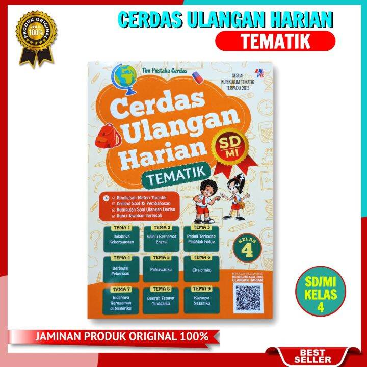 Buku Cerdas Ulangan Harian Tematik Sd Mi Kelas Lazada Indonesia