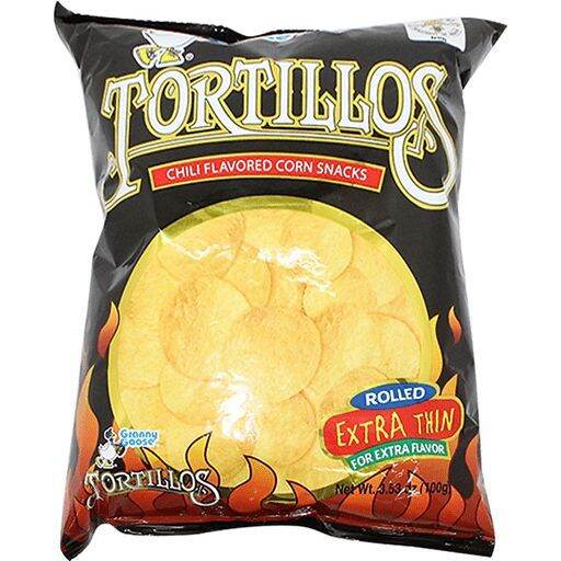 Granny Goose Tortillos Chili Flavored Corn Snacks G Lazada Co Th