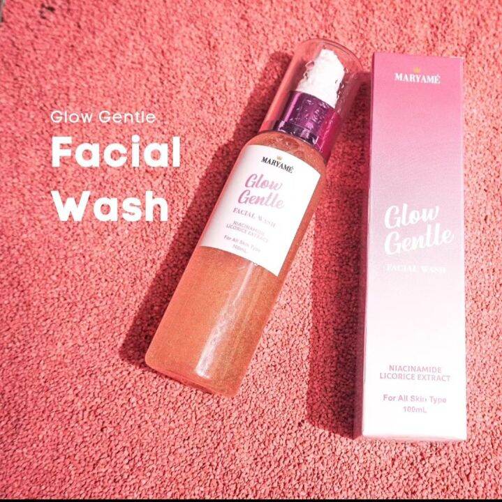 Maryame Glow Gentle Facial Wash Cocok Untuk Semua Jenis Kulit Ciri