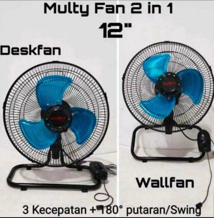 Kipas Angin Tornado Floorfan Deksfan 2in1 Full Besi Sni Lazada Indonesia