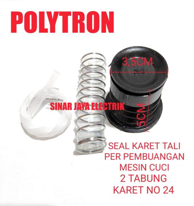 KARET SEAL PEMBUANGAN MESIN CUCI POLYTRON 2 TABUNG Lazada Indonesia