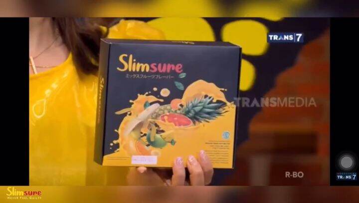 Slimsure Paket Gold 1 Box 30 Capsule Block Burn Fat Suplemen