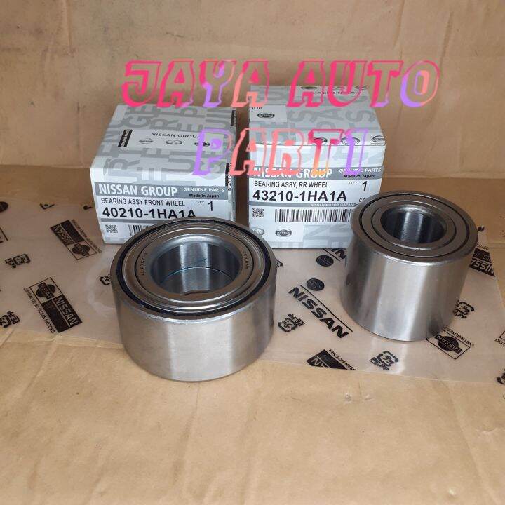 Bearing Lahar Roda Depan Belakang Set Pcs Nissan March Datsun Go