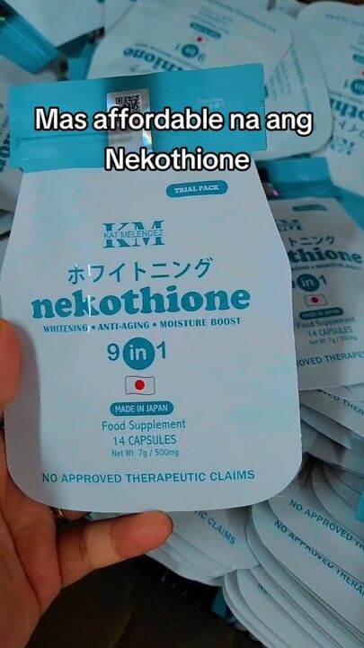 Nekothione TRIAL PACK By Kath Melendez Glutathione Collagen With Anti