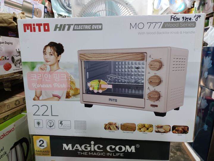 OVEN MITO MO 777 HIT OVEN MITO 22 LITER PEMANGGANG MITO 22 LITER