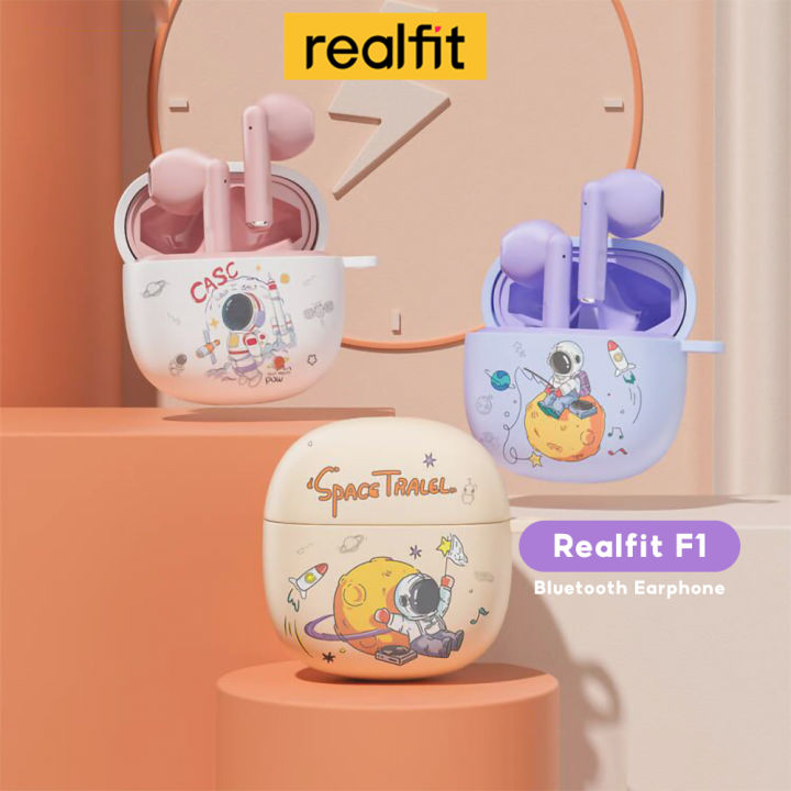 Realfit F1 Tai nghe bluetooth Tuyệt Vời Hifi Chất Lượng Không Dây Tai