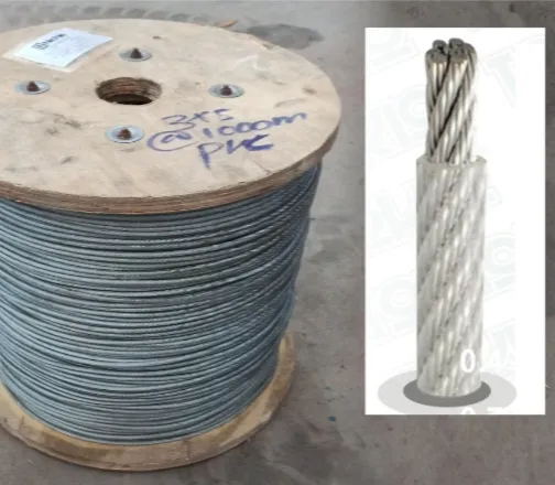 Kawat Seling Lapis Pvc Mm Galvanis Wire Rope Pvc Mm Lazada