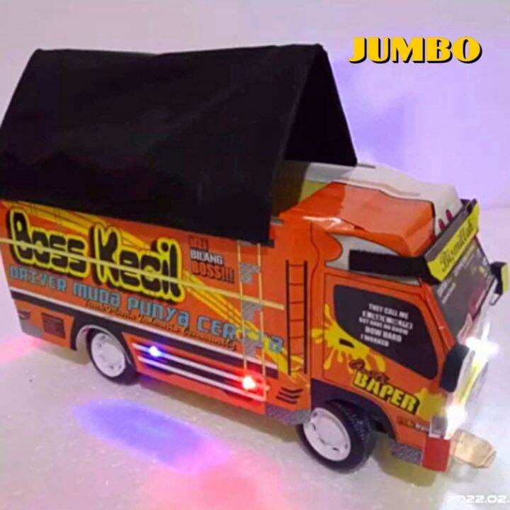 COD Mainan Truk Oleng JUMBO Lampu Miniatur Truk Lazada Indonesia