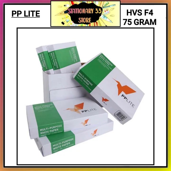 Kertas HVS F4 75 Gram PP Lite Per 100 Lembar ECER Lazada Indonesia