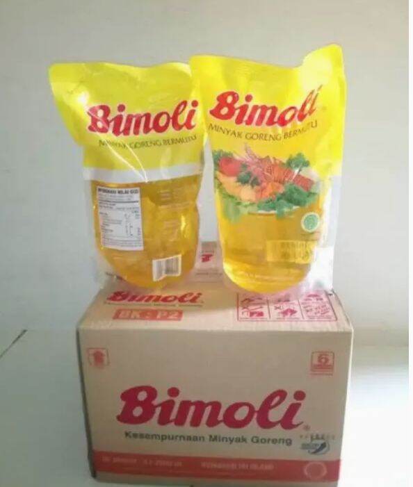 Minyak Goreng Bimoli Refill 1 Liter Dus Isi 12 Pcs Lazada Indonesia