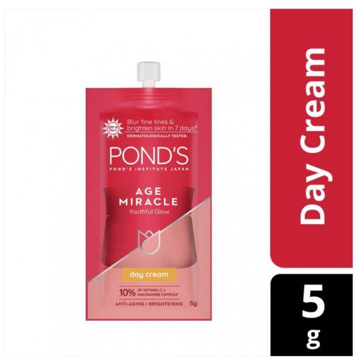 Pond S Age Miracle Night Cream 5g Pond S Age Miracle Day Cream SPF18