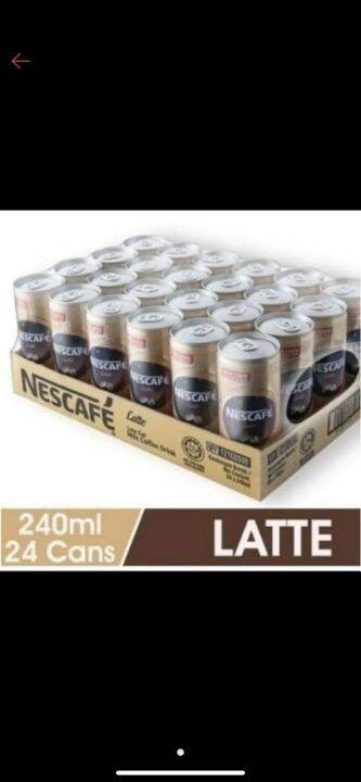 Kopi Nescafe Kaleng Latte Nescafe Can Latte Isi Ml Harga