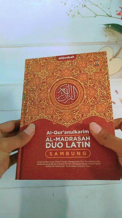 Al Quran Al Madrasah Duo Latin Sambung Ukuran A Sedang Al Quran