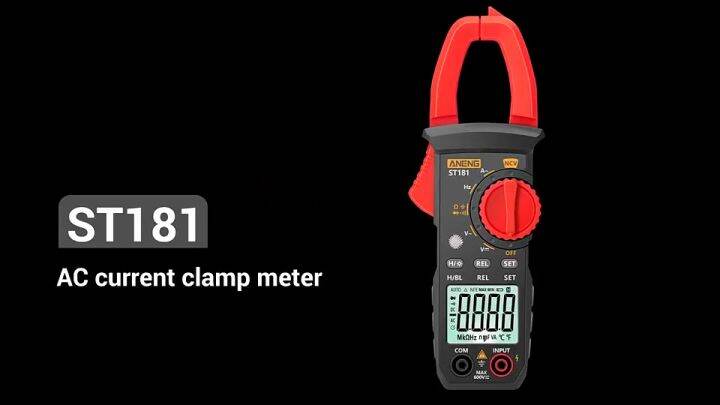 ST181 4000 Counts True RMS LCD Backlight Screen Manual Measurement