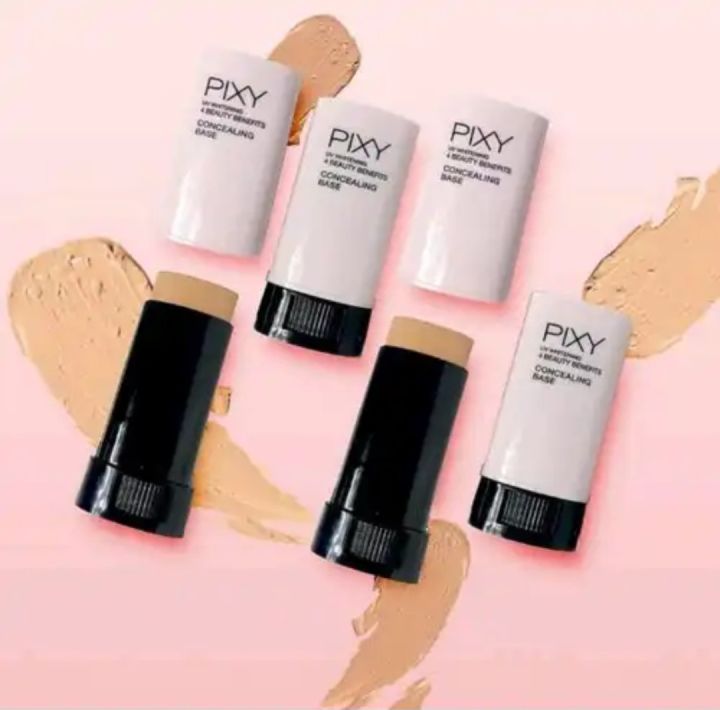 Original Pixy Concealing Base Stick Foundation Uv Whitening Beauty