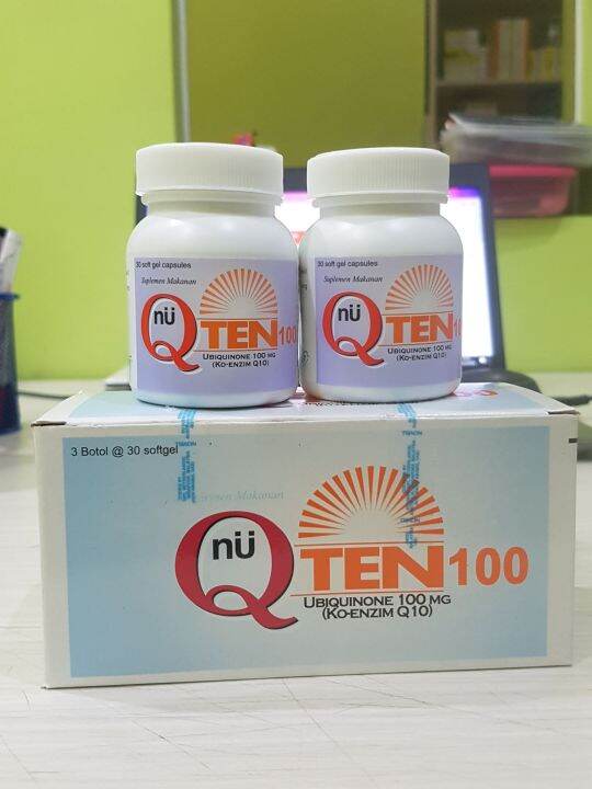 NU Q TEN 100MG BOTOL 30 KAPSUL Lazada Indonesia