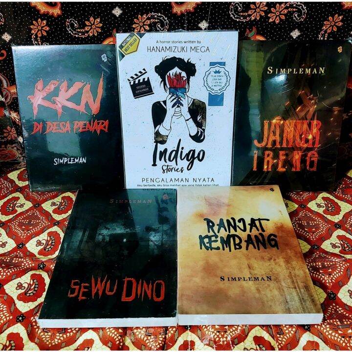 Paket 5 Novel Horor Indonesia KKN Di Desa Penari Janur Ireng Indigo