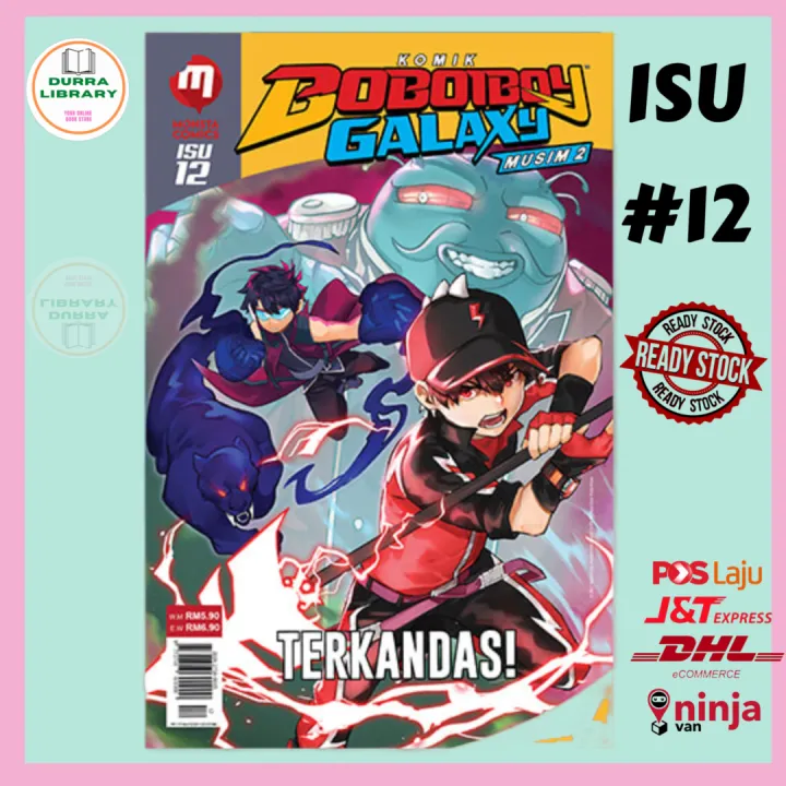 Komik Boboiboy Galaxy Musim Isu Terkandas Lazada