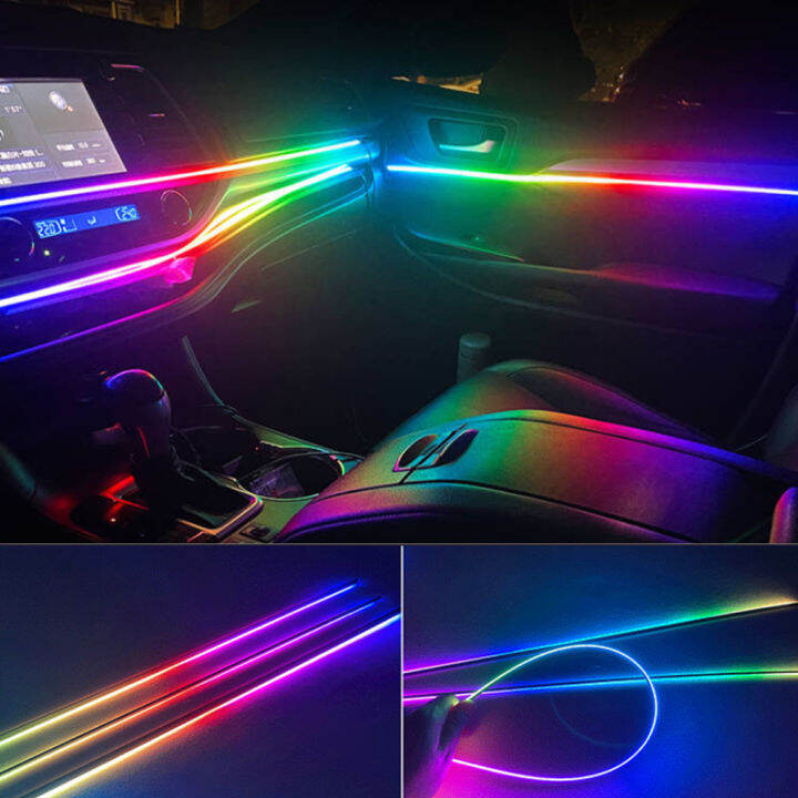 KALADA 18 IN 1 Symphony LED Car Atmosphere Lights RGB 64 Color