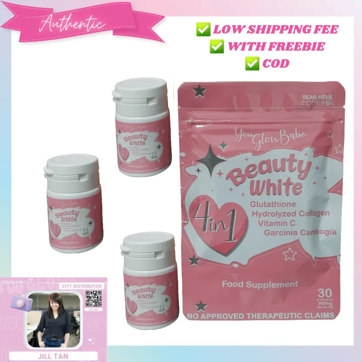 YOU GLOW BABE BEAUTY WHITE GLUTATHIONE COLLAGEN VITAMIN C SLIMMING