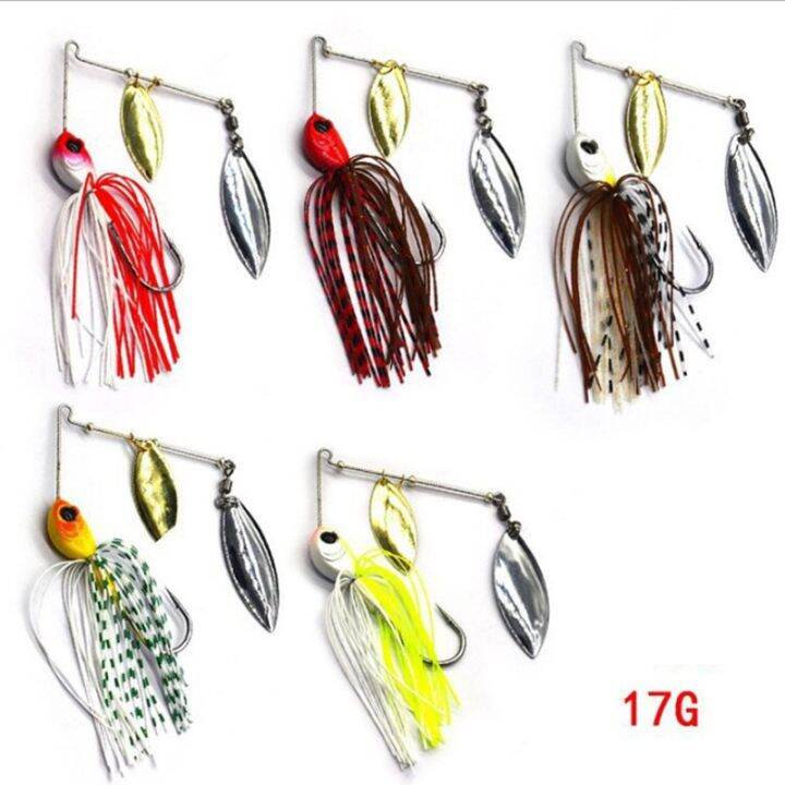 1pcs Fishing Lure 12 17g Wobblers Lures Spinners Spoon Bait For Pike