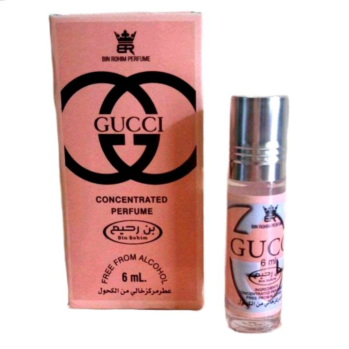 Parfum GUCCI Floral Bin Rohim Roll On Minyak Wangi Kemasan 6ml