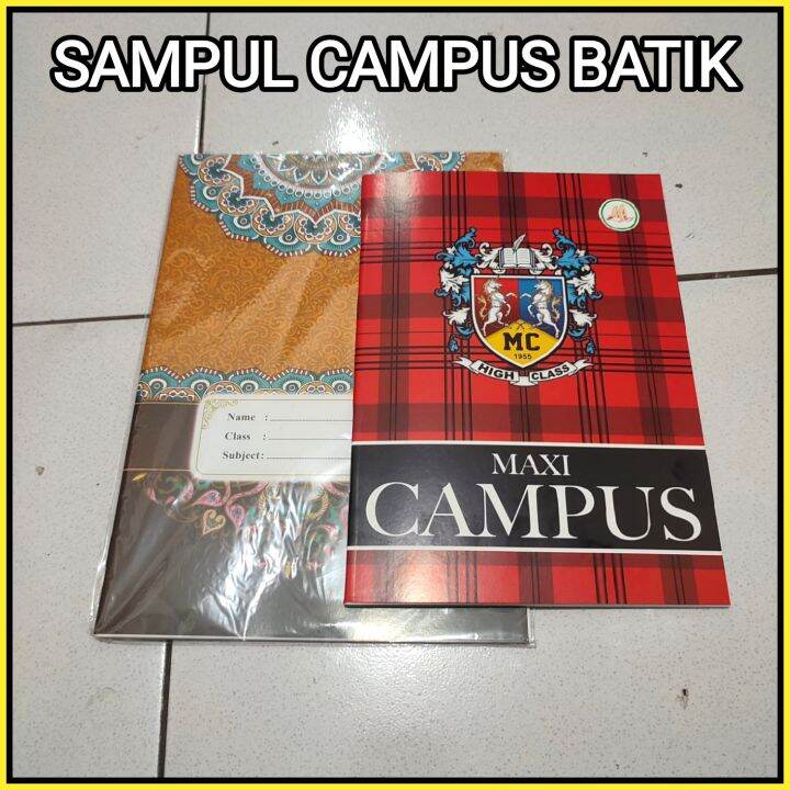 1 Pak Sampul Buku Tulis Batik Isi 20 Lembar Lazada Indonesia