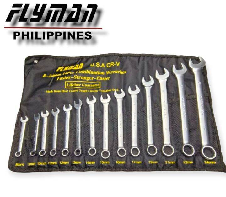 Pcs Combination Wrench Set Original Flyman U S A God Quality And